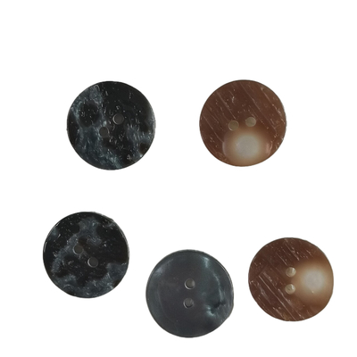 Pola Alami Shell Bahan Alami Tombol Dua Lubang 0.2g Untuk Merajut Jahit Dan Pekerjaan Tangan