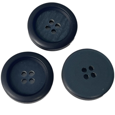 FC Resin Blue Coat Buttons Dengan Wajah Khusus 38L Digunakan Untuk Coat Sweater